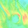 Valle Castiglione topographic map, elevation, terrain