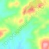 La Alcaria topographic map, elevation, terrain