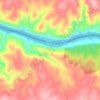 Peñalba topographic map, elevation, terrain