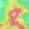 Monte Castelsavino topographic map, elevation, terrain