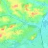 Webling topographic map, elevation, terrain