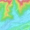 Tovena topographic map, elevation, terrain