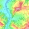 Vianova topographic map, elevation, terrain