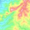 Lawigan topographic map, elevation, terrain