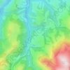 Berroeta topographic map, elevation, terrain