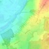 Badger's Well topographic map, elevation, terrain
