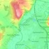 Ettmannsdorf topographic map, elevation, terrain