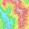 Alvese topographic map, elevation, terrain