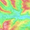 Rauhenebrach topographic map, elevation, terrain