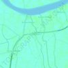 Sungai Bamban topographic map, elevation, terrain