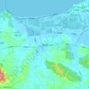 Gangxi topographic map, elevation, terrain