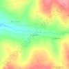 Ingazeira topographic map, elevation, terrain