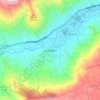 Girardota topographic map, elevation, terrain