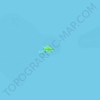 Kalayaan topographic map, elevation, terrain