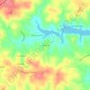 Greenbriar topographic map, elevation, terrain