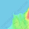 Mothers Beach topographic map, elevation, terrain