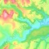 Monte Venere topographic map, elevation, terrain