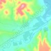 Sidi Bounouar topographic map, elevation, terrain