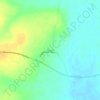 Cheepie topographic map, elevation, terrain