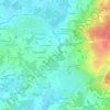 La Dixmerie topographic map, elevation, terrain