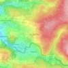 Escherode topographic map, elevation, terrain