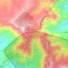 Sinto topographic map, elevation, terrain