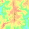 Westville topographic map, elevation, terrain