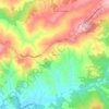 Ariano topographic map, elevation, terrain