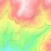 Red Fir topographic map, elevation, terrain