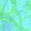 Moorwerder topographic map, elevation, terrain