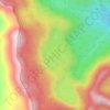 Jewel Basin topographic map, elevation, terrain