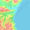 Gore Bay topographic map, elevation, terrain