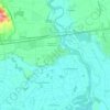Lambrinia topographic map, elevation, terrain