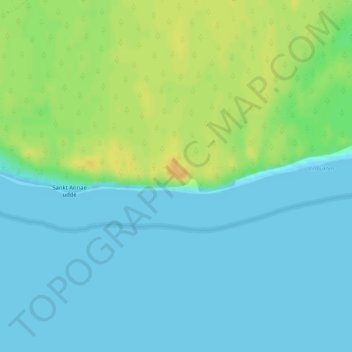 Högaland topographic map, elevation, terrain