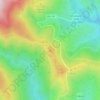 Cerro de Peñalba topographic map, elevation, terrain