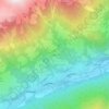 Stieflberg topographic map, elevation, terrain