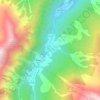 Ghigo di Prali topographic map, elevation, terrain