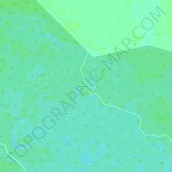 Montevideo topographic map, elevation, terrain