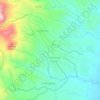 Windusari topographic map, elevation, terrain