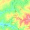 Mumias topographic map, elevation, terrain