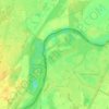 Op de Weerd topographic map, elevation, terrain