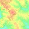 Hunters Glen topographic map, elevation, terrain