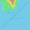 Goodwin Sands topographic map, elevation, terrain