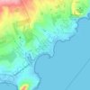 El Cabezo topographic map, elevation, terrain