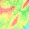 Rossville topographic map, elevation, terrain