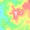 Mount Oberon topographic map, elevation, terrain