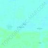 Africa topographic map, elevation, terrain