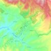 Javanrud topographic map, elevation, terrain
