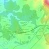 A Reborica topographic map, elevation, terrain