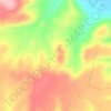 La Jarosa topographic map, elevation, terrain